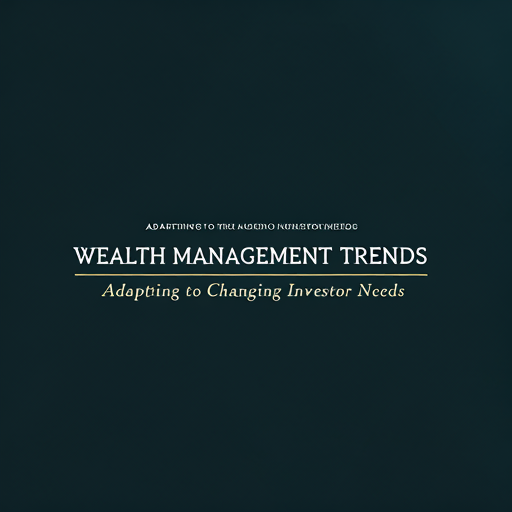 Wealth Management Trends: Adapting to Changing Investor Needs