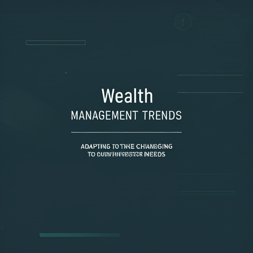 Wealth Management Trends: Adapting to Changing Investor Needs