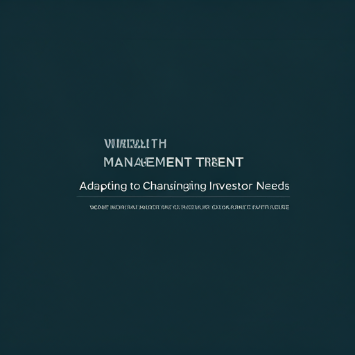 Wealth Management Trends: Adapting to Changing Investor Needs