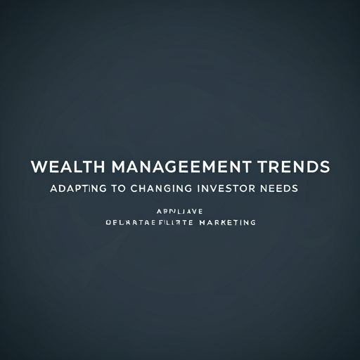 Wealth Management Trends: Adapting to Changing Investor Needs