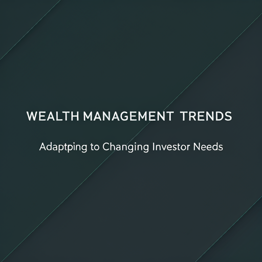 Wealth Management Trends: Adapting to Changing Investor Needs