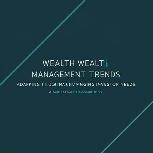 Wealth Management Trends: Adapting to Changing Investor Needs