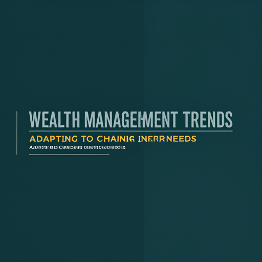 Wealth Management Trends: Adapting to Changing Investor Needs