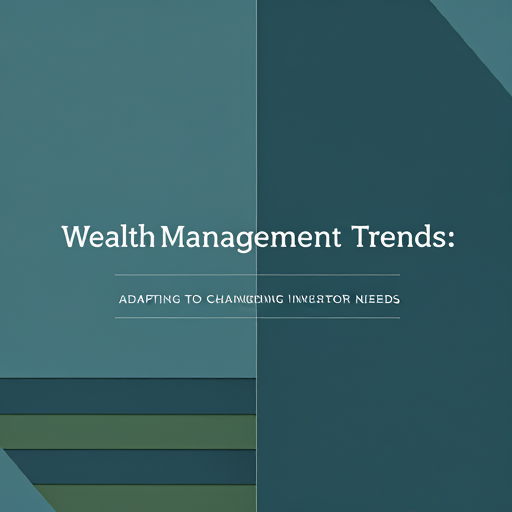 Wealth Management Trends: Adapting to Changing Investor Needs