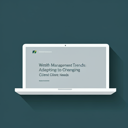 Wealth Management Trends: Adapting to Changing Client Needs